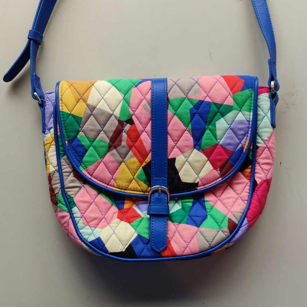 multicolored Vera Bradley crossbody